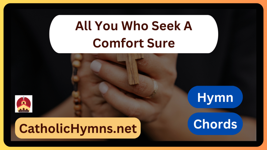 All You Who Seek A Comfort Sure